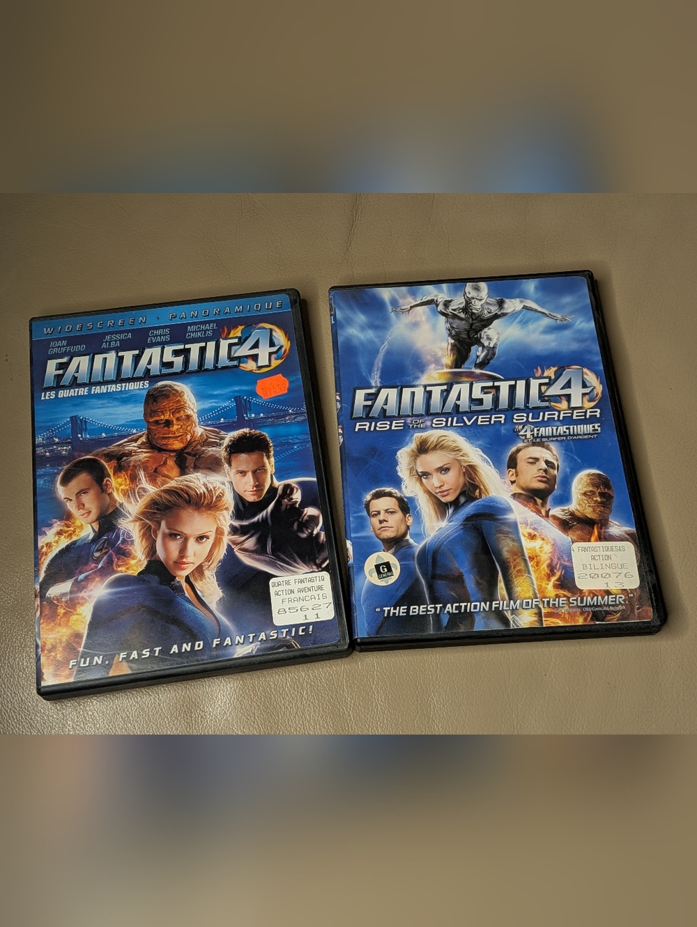 Fantastic Four: Rise of the Silver Surfer (Blue) DVD
